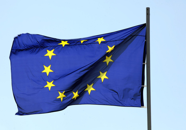 Avrupa Birliği bayrağı - Fotoğraf, Görsel