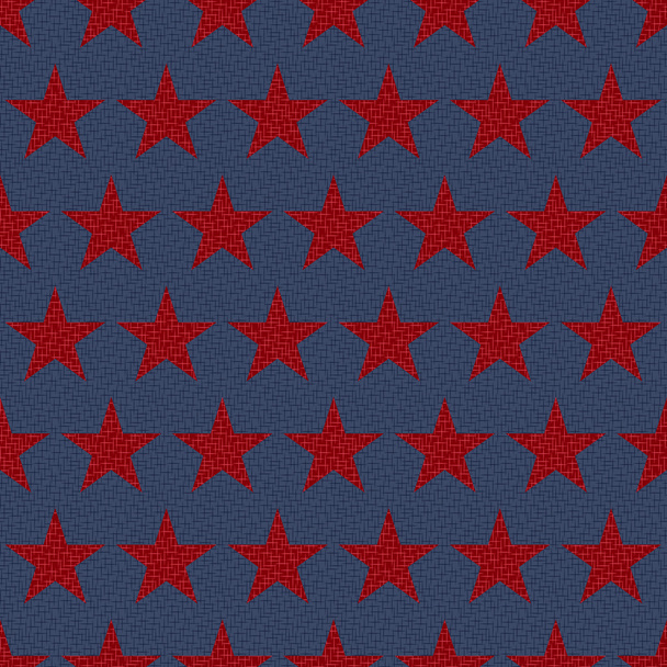 Безшовний фон патріотичних зірок
 - Вектор, зображення