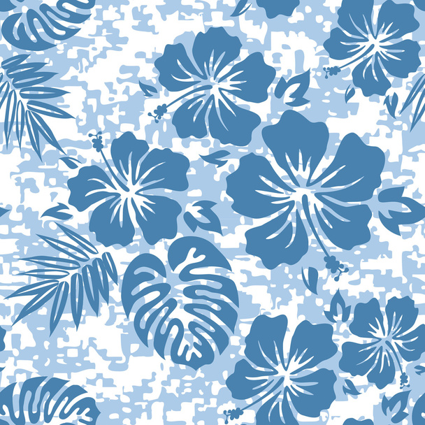 Aloha koszula hawajska wzór - Wektor, obraz