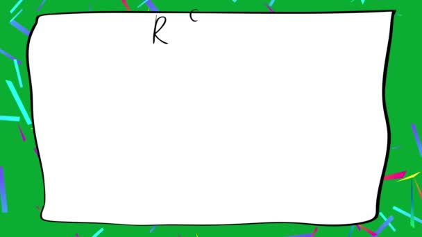 Скоростные пандусы и слайд анимация прекрасной маленькой молодежи рисовать носить мастер шляпа нарисована на углу пустой картонный лист со словом инструкции, написанной вручную на вершине
 - Кадры, видео