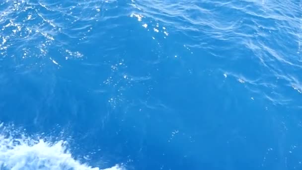 Schaumspritzer fliegen ins Wasser - Filmmaterial, Video