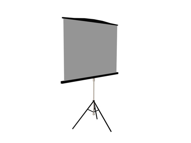 projection screen on tripod - Photo, Image