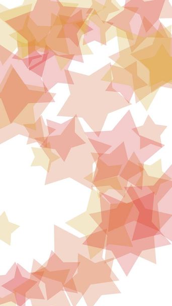 Estrelas translúcidas multicoloridas sobre um fundo branco. Orientação vertical da imagem. Ilustração 3D - Foto, Imagem