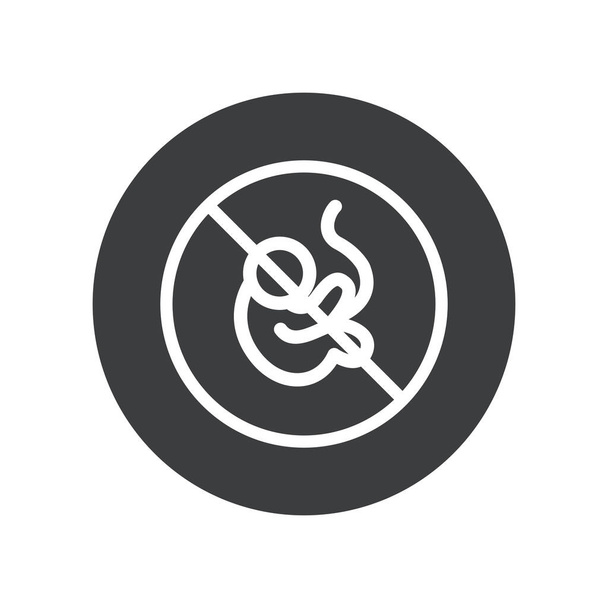 abortion line icon, vector simple illustration - Vector, Image