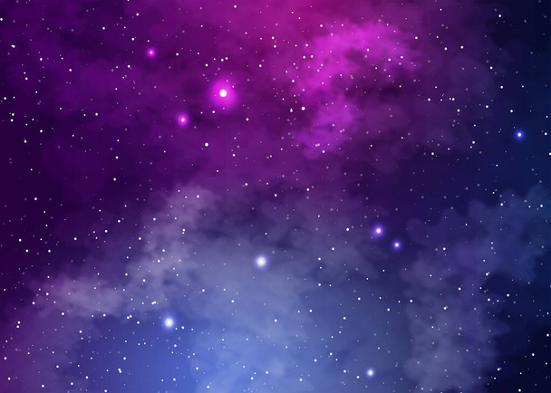 Amazing abstract Universe background design - Vector, Image