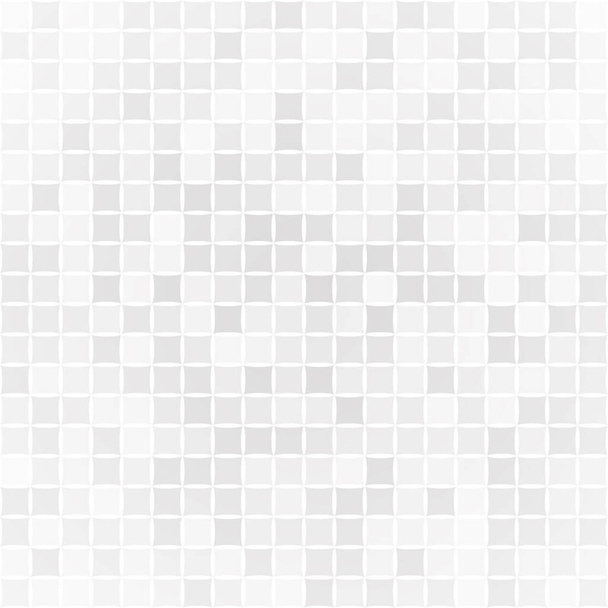 Abstrakter Hintergrund von kleinen Quadraten oder Pixeln in grauen Farben - Vektor, Bild