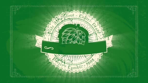 Инерциальное масштабирование элементов ликеро-водочного завода с помощью ремесленных названий пивоваренного производства, написанных с кельтским типом вокруг старомодных пожилых людей, смотрящих в стиле циркуляра с баунсированным кустарником Doodle Over Green Blackboard
 - Кадры, видео