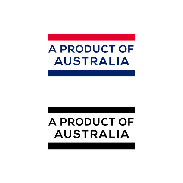 een product van Australië stempel of zegel ontwerp vector downloaden - Vector, afbeelding