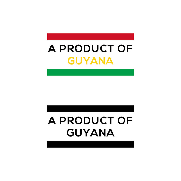 Guyana bélyegző vagy pecsét formatervezési vektor letöltés terméke - Vektor, kép