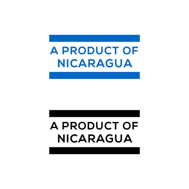 um produto de nicarágua carimbo ou selo design vetorial download
 - Vetor, Imagem