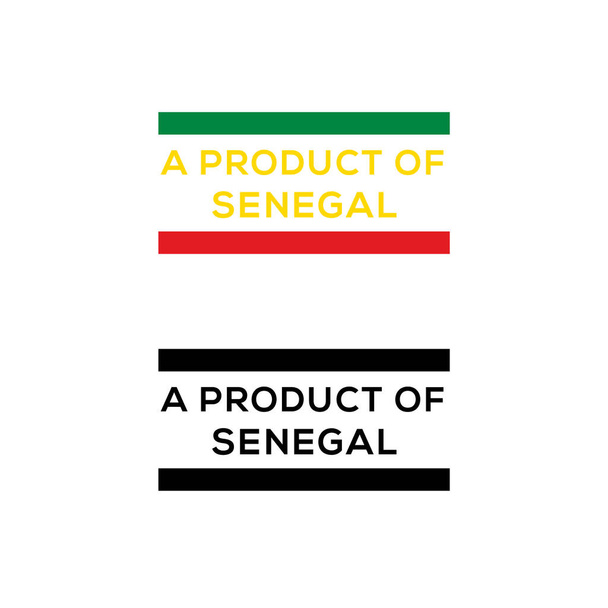 um produto de Senegal carimbo ou vetor de design de selo de download
 - Vetor, Imagem