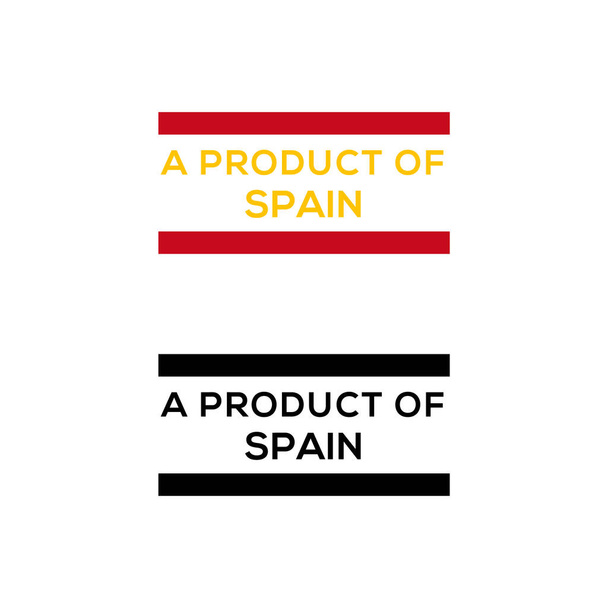 producer of Spain stamp or seal design download - Вектор, зображення