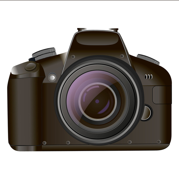 Photo camera - Vector, Image