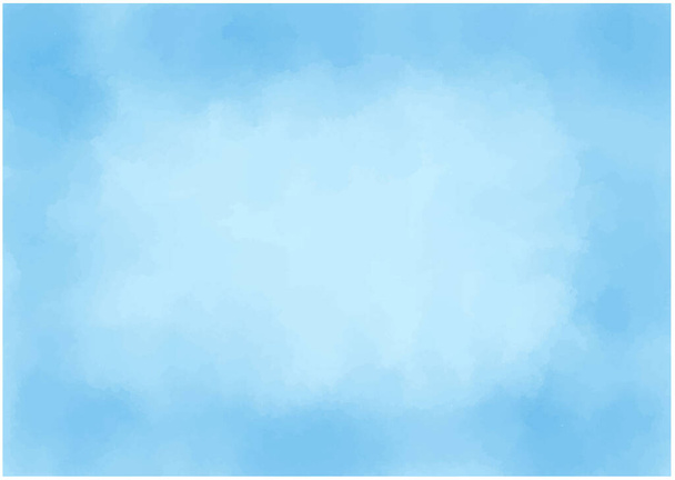 Background material Light blue watercolor texture - Vector, Image