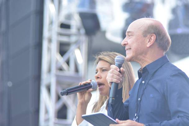 The Send Christian Revival at Camping World Stadium in Orlando Florida on February 23, 2019.  Photo Credit:  Marty Jean-Louis - Foto, imagen