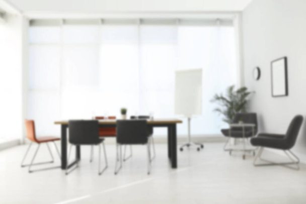Blurred view of modern office interior  - Foto, afbeelding