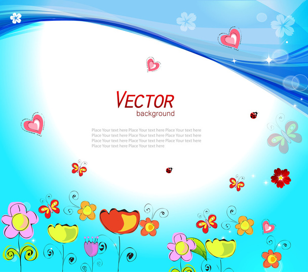 Abstract nature background. - Vector, Image
