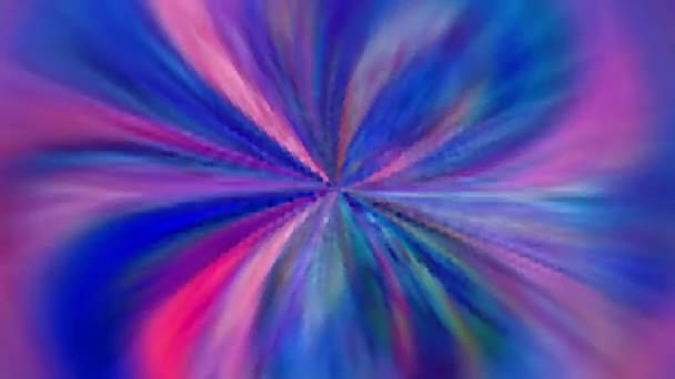 スタイリッシュな3D抽象アニメーションカラー波滑らかな壁。概念多色液体パターン。トレンディなカラフルな流体の抽象フロー。美しいグラデーションのテクスチャ。波の反射面マクロ. - 映像、動画