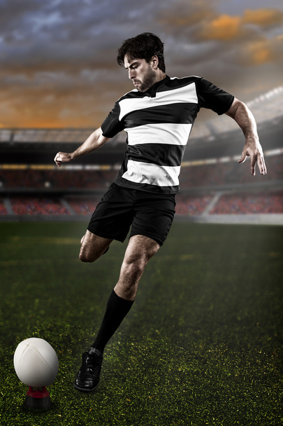 gracz rugby - Zdjęcie, obraz