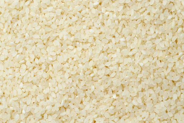 Biały ryż, abstrakcyjna piękna faktura abstrakcyjne symboliczne tło - Zdjęcie, obraz