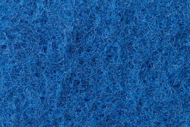 Rough hard surface in blue as a background, copy space. - Foto, Imagem