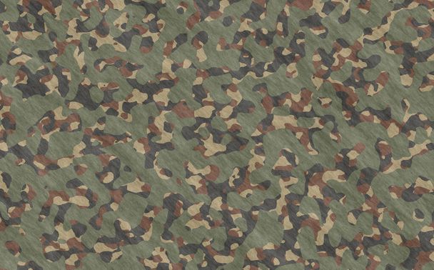 military camouflage textile cotton - Photo, Image