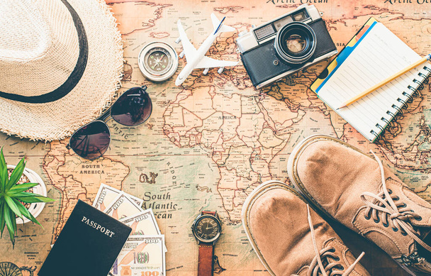 Haritadaki gezi için turizm planlama ve ekipman gerekiyor - Fotoğraf, Görsel