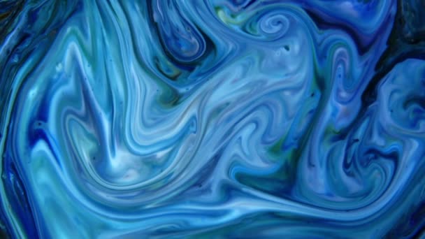 Très belle encre abstraite peinture psychédélique mouvement liquide fond texture Footage
. - Séquence, vidéo