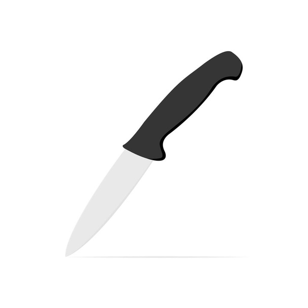 Small Paring Knife Vector Illustration. Knife Icon Image - Vector, Image