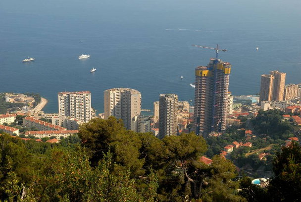 Veduta generale di Monaco sulla Costa Azzurra
 - Foto, immagini