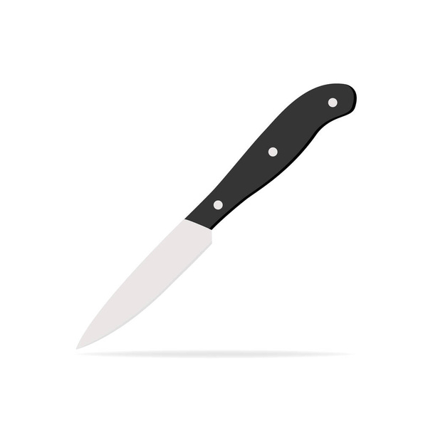 Ilustración de vectores de cuchillo de corte sobre fondo blanco
 - Vector, Imagen