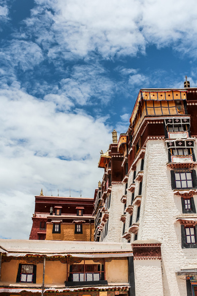 екстер'єр палац Потала в Тибеті - Фото, зображення