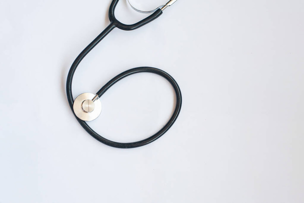stethoscope on a white background - 写真・画像