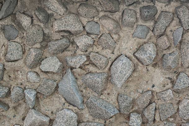 muro di cemento con grandi pietre
 - Foto, immagini