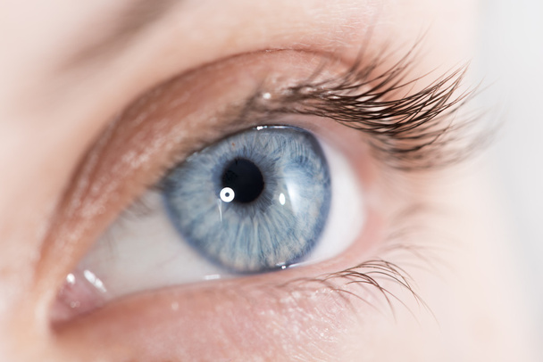 Closeup tiro de um olho de mulher bonita
 - Foto, Imagem