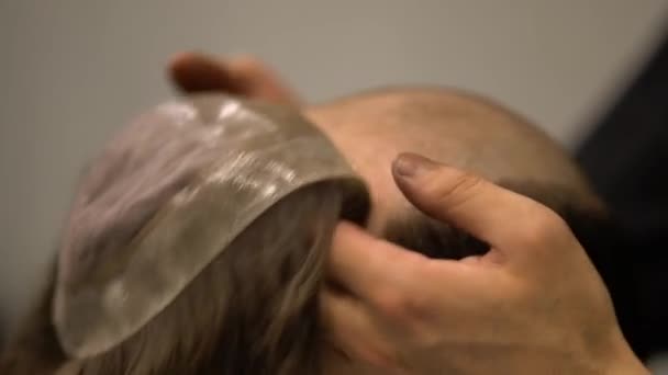 stijlvolle kapper scheren mensen  - Video