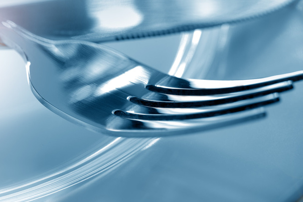 fourchette et couteau - Photo, image
