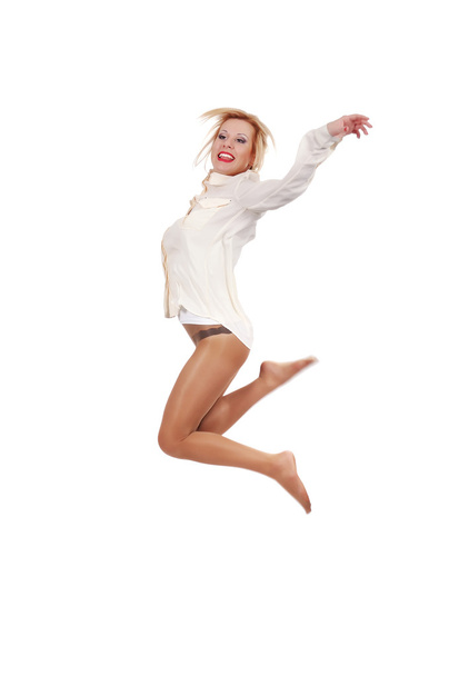 girl jumping - Photo, image