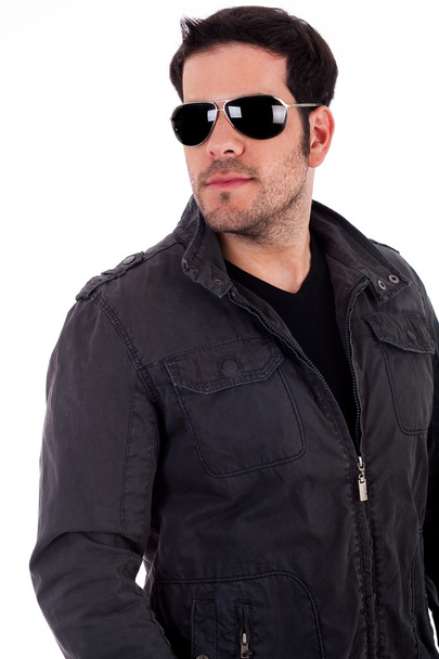 Stylish man wearing sunglasses - Photo, Image