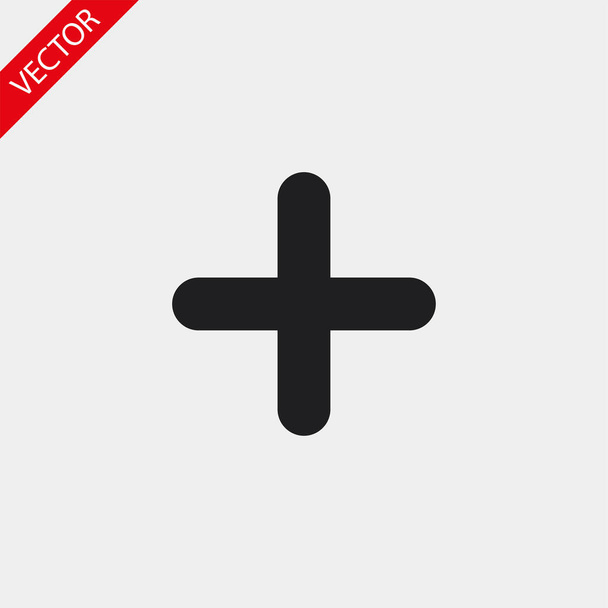 Vörös szöveg vektor ikon 10 eps design illusztráció - Vektor, kép