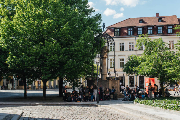 Berlin, Germany - May 15, 2017: Street architecture of Berlin - Фото, зображення