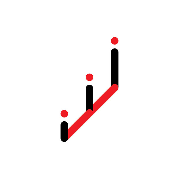 Triple i y W vector de diseño de logotipo letra
 - Vector, Imagen