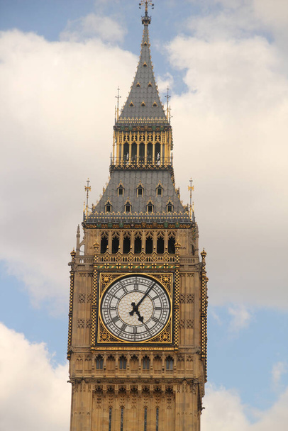 Big Ben ook bekend als Elizabeth Tower, Londen - Foto, afbeelding