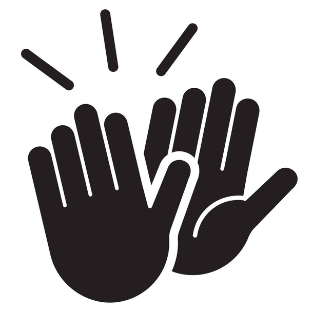Clap Appreciation Icon as EPS 10 File - Вектор,изображение
