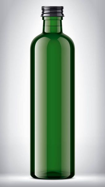 Glass Bottle on background.  - Photo, Image