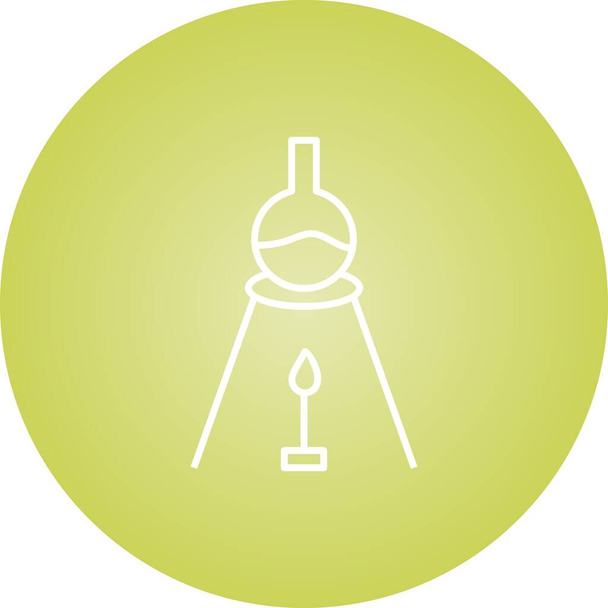 ヒートIIベクトルラインアイコンに関するユニークな実験 - ベクター画像