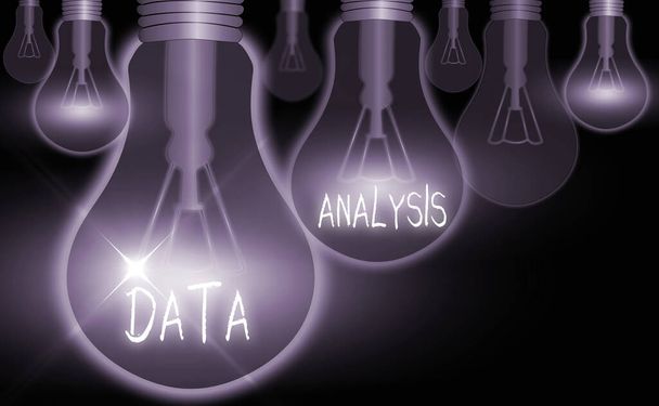 Szövegírás Data Analysis. Üzleti koncepció a számok elemzési következtetésekre történő lefordításához Előrejelzés. - Fotó, kép