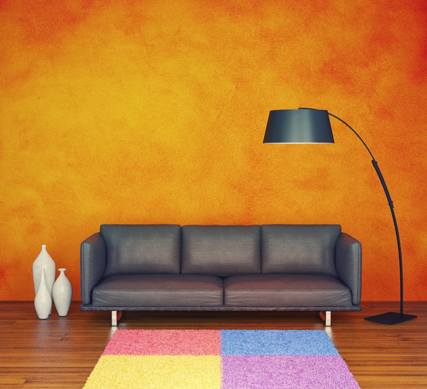 Оранжевая стена
 - Фото, изображение