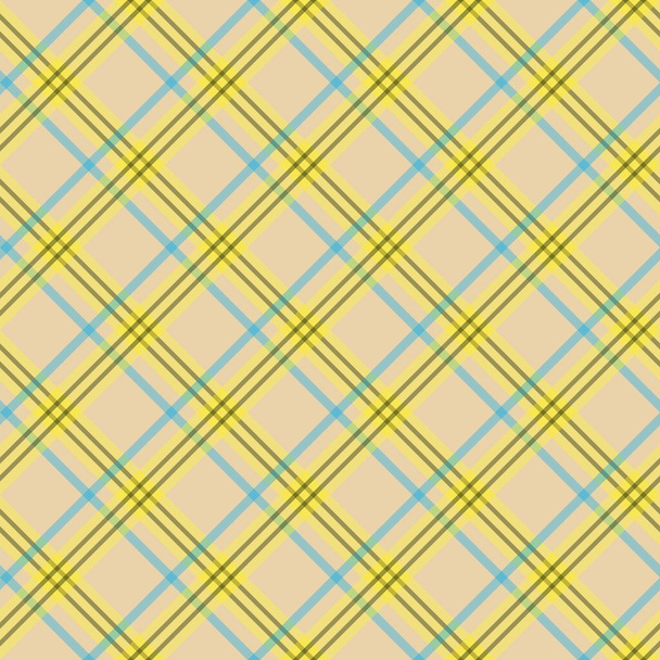 Seamless gingham Pattern. Vector illustrations. Texture from squares/ rhombus for - tablecloths, blanket, plaid, cloths, shirts, textiles, dresses, paper, posters. Sarong Motif with grid pattern - Vector, Image
