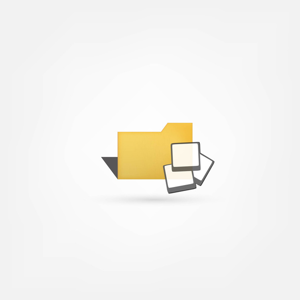 Folder icon - Vecteur, image